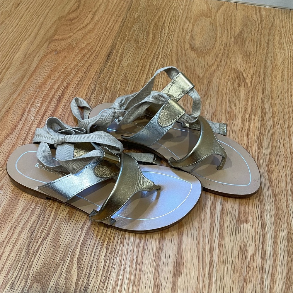 Sarah Flint Grear Gold Sandals